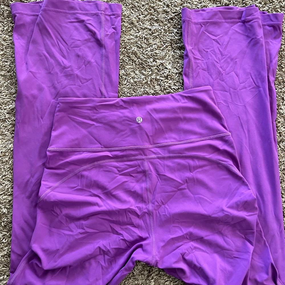 Lululemon flared leggings